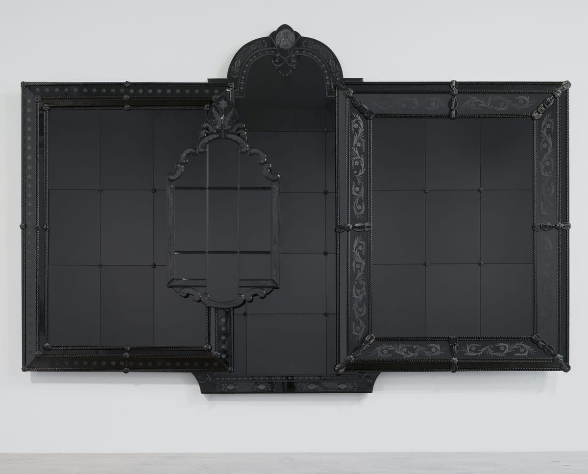 Fred Wilson Reflects Our World in Black and White