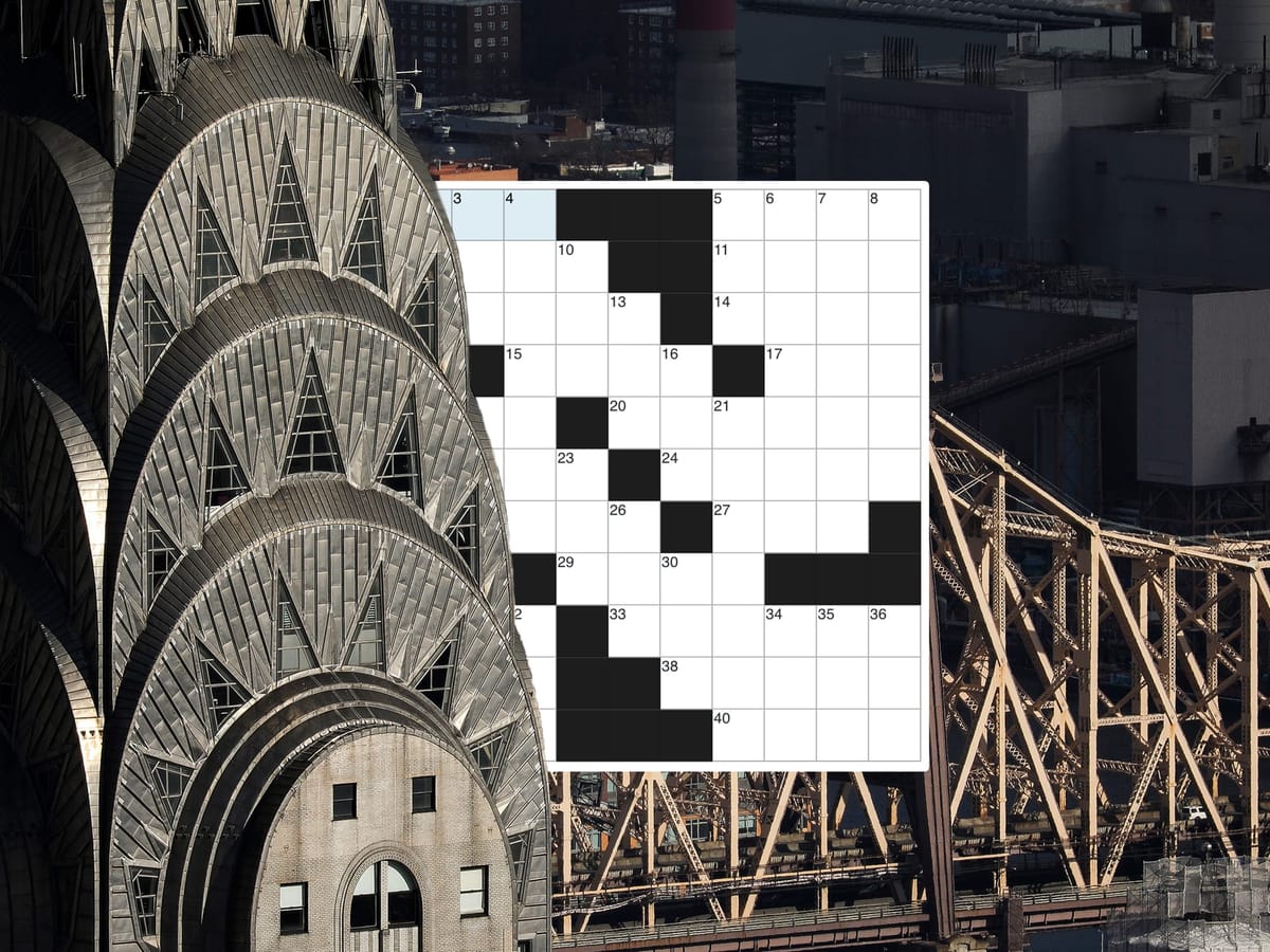 The Art Crossword: Art Deco Edition