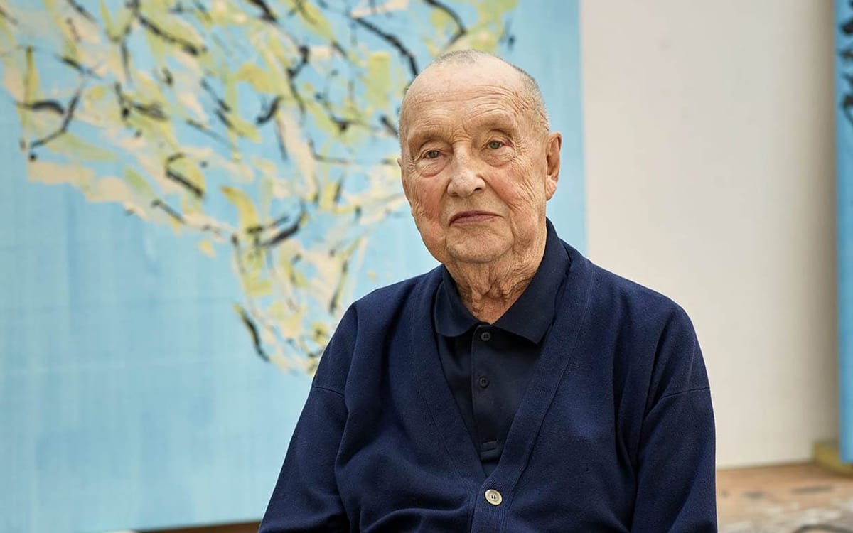 Georg Baselitz, Purveyor of the Tortured Male Genius Myth, Dies at 88