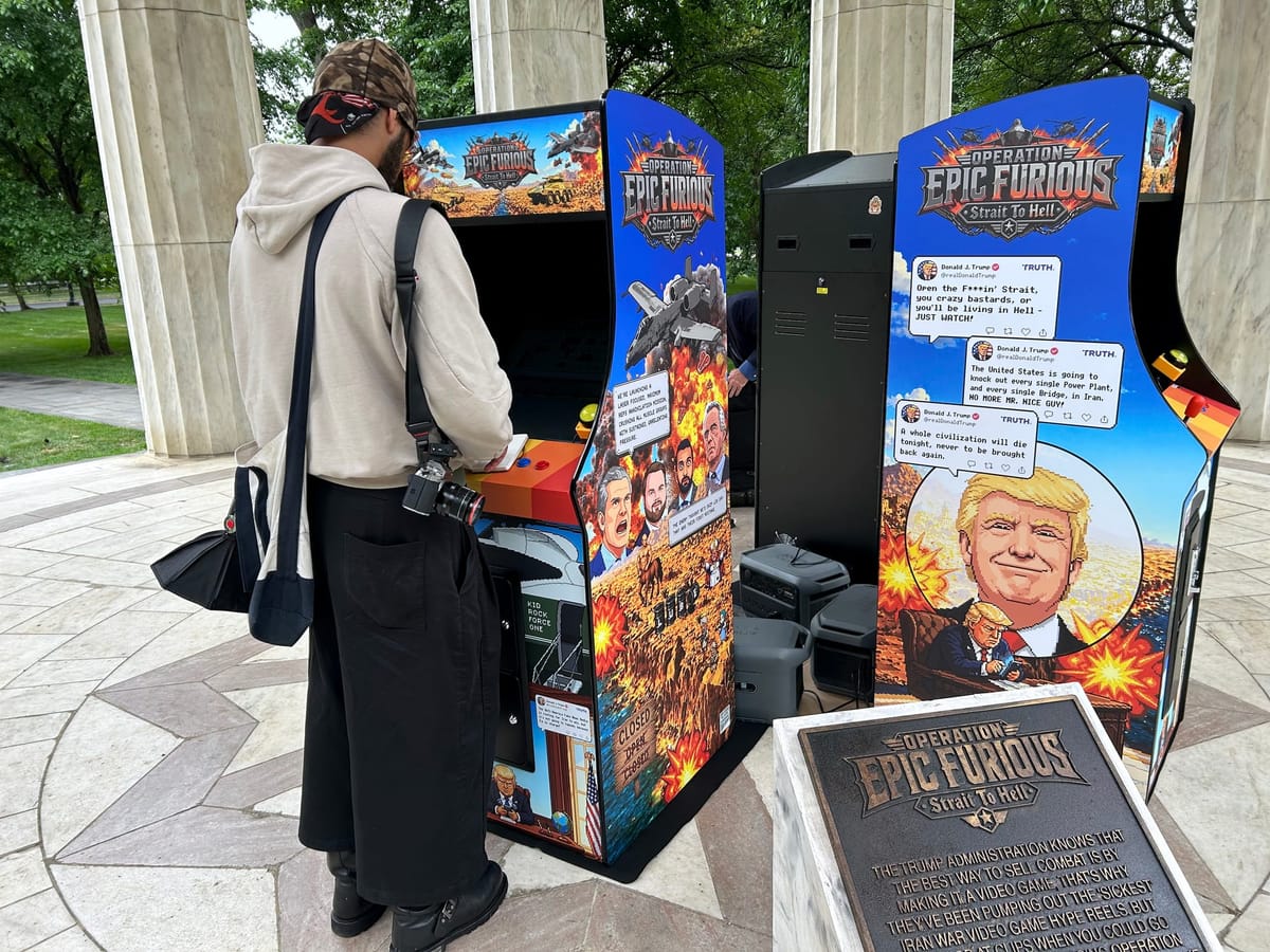 Satirical Video Game Lampoons Trump's Iran War Chaos