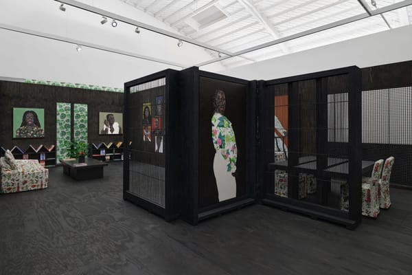 Amoako Boafo Takes His Studio on the Road