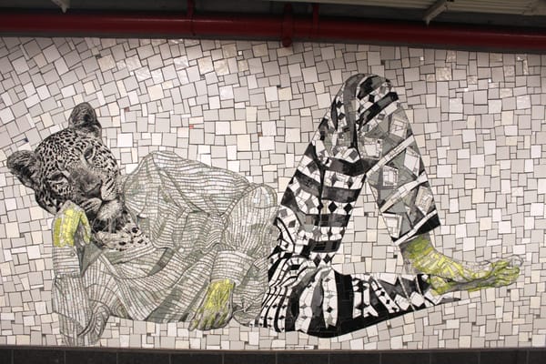 New Brooklyn Subway Mural Adds a Touch of Whimsy to Commuting